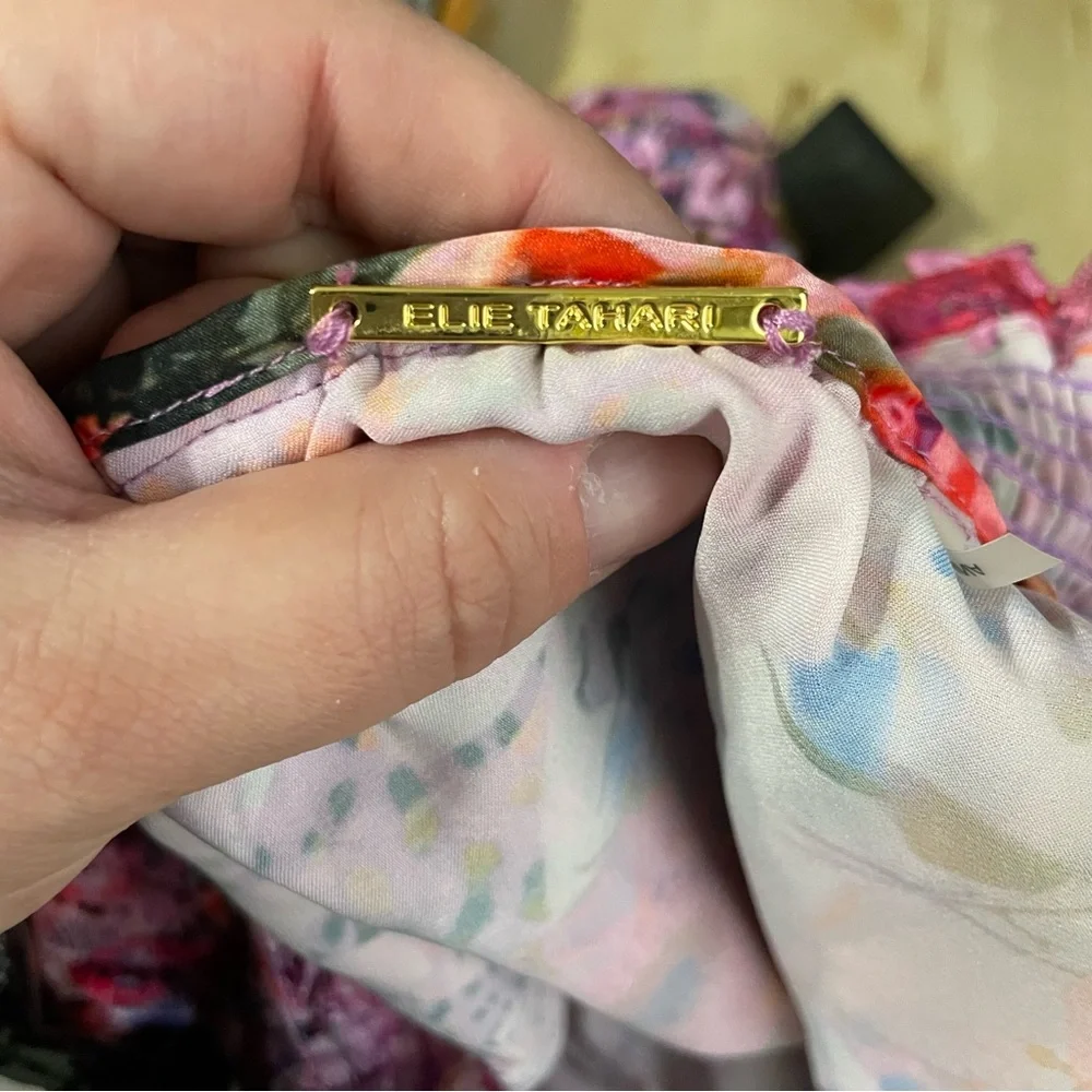 Elie Tahari Diana Blouse Size XL - Picture 6 of 8